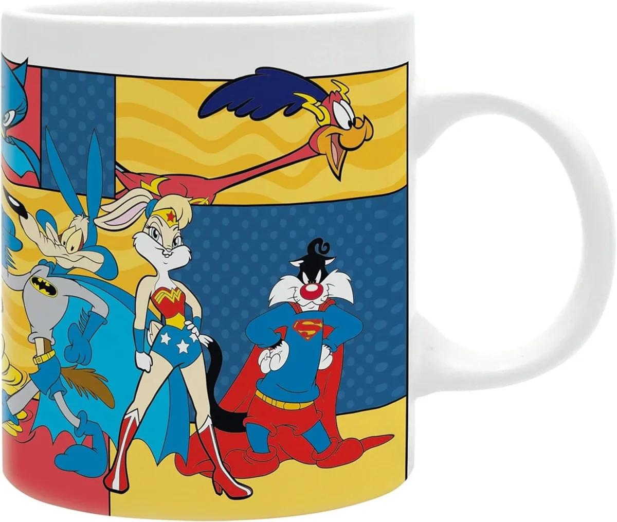 ABYSTYLE – LOONEY TUNES Mug DC Comics Mash Up – Image 4